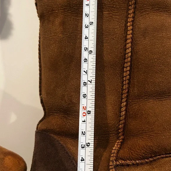 Brown Shearling Boots - Picture 9 of 11
